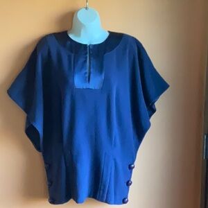 FAB EMILIO PUCCI Couture Violet Cape Jacket sz 6